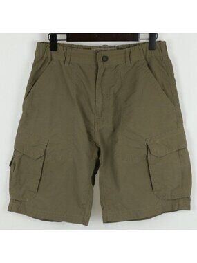 REI Men's Small Brown Quick Drying Cargo Bermuda Hiking Shorts